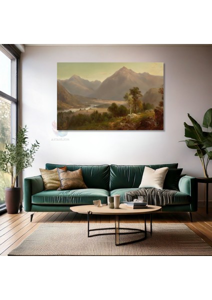 Kanvas Yatay Duvar Tablosu Kanvas Vintage Doga Manzarasi6 Ev Ofis Salon Modern Duvar Tablosu fiyatları