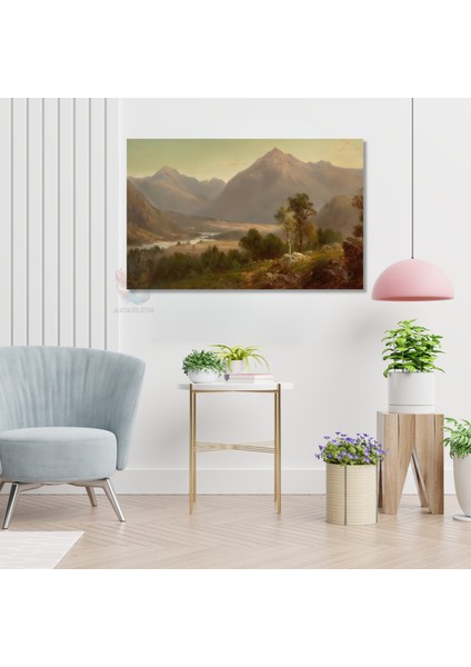 Kanvas Yatay Duvar Tablosu Kanvas Vintage Doga Manzarasi6 Ev Ofis Salon Modern Duvar Tablosu modelleri