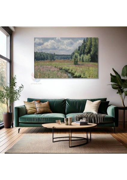 Kanvas Yatay Duvar Tablosu Kanvas Vintage Doga Manzarasi4 Ev Ofis Salon Modern Duvar Tablosu fiyatları