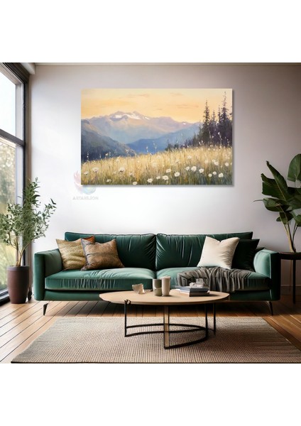 Kanvas Yatay Duvar Tablosu Kanvas Doga Manzarasi5 Ev Ofis Salon Modern Duvar Tablosu fiyatları