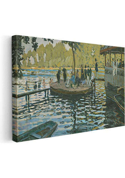 Kanvas Yatay Duvar Tablosu Kanvas Gol Manzarasi Ev Ofis Salon Modern Duvar Tablosu