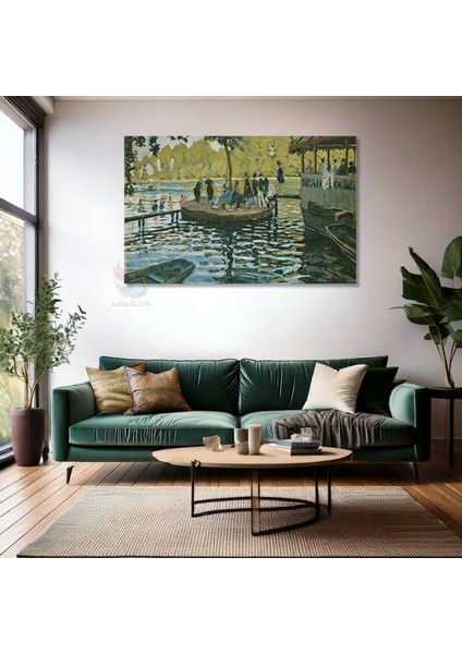 Kanvas Yatay Duvar Tablosu Kanvas Gol Manzarasi Ev Ofis Salon Modern Duvar Tablosu fiyatları