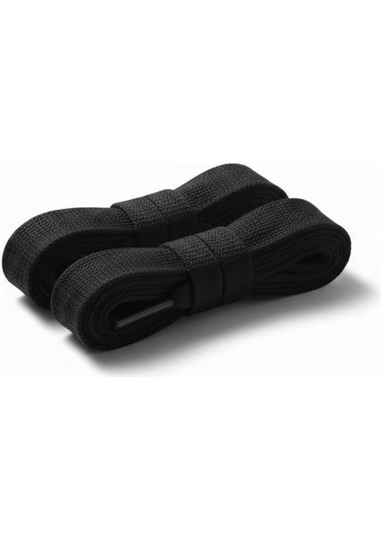 Unisex Yassı Enli Spor Ayakkabı Bağcığı Çifti 125 Cm. 1.5 cm En