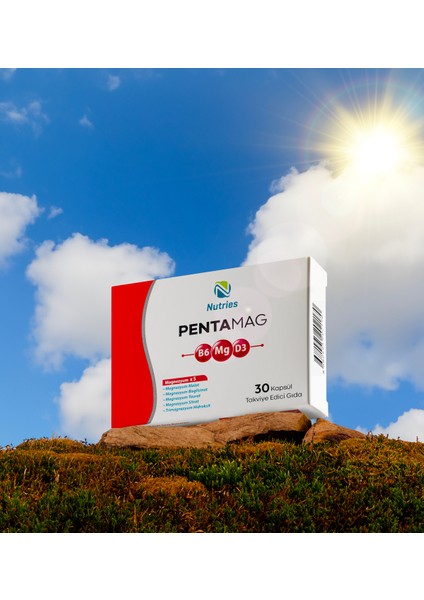 Pentamag Magnezyum Takviyesi 30 Kapsül - 2 Li Avantaj Paketi fırsatları