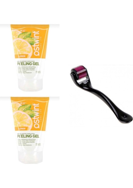 2 Adet Limon Peeling 1 Adet Dermaroller