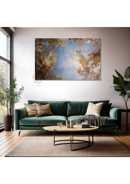 Kanvas Yatay Duvar Tablosu Kanvas Barok Sanat Eseri Ev Ofis Salon Modern Duvar Tablosu fiyatları