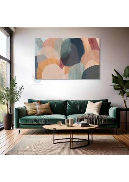 Kanvas Yatay Duvar Tablosu Kanvas Geometrik Sekiller8 Ev Ofis Salon Modern Duvar Tablosu fiyatları