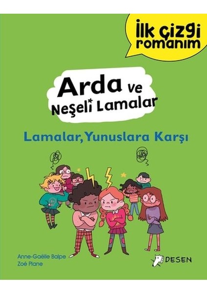 Ilk Çizgi Romanım - Arda ve Neşeli Lamalar: Lamalar, Yunuslara Karşı