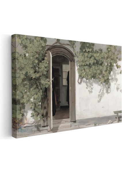 Kanvas Yatay Duvar Tablosu Kanvas Koy Evi Ev Ofis Salon Modern Duvar Tablosu