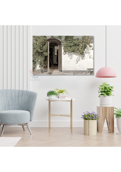 Kanvas Yatay Duvar Tablosu Kanvas Koy Evi Ev Ofis Salon Modern Duvar Tablosu modelleri