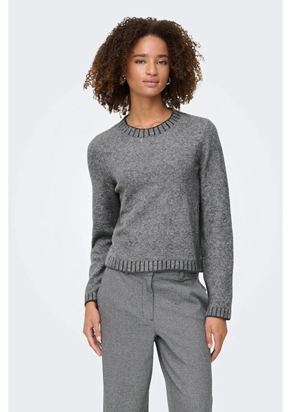 Onlfina Ls Stitch O-Neck cc Knt Kadın Kazak 15350496