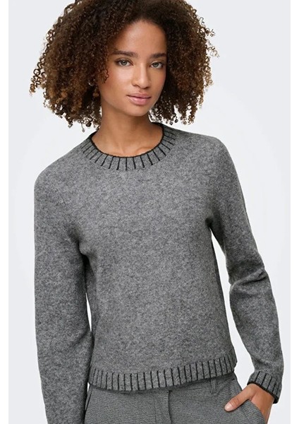 Onlfina Ls Stitch O-Neck cc Knt Kadın Kazak 15350496 fiyatları