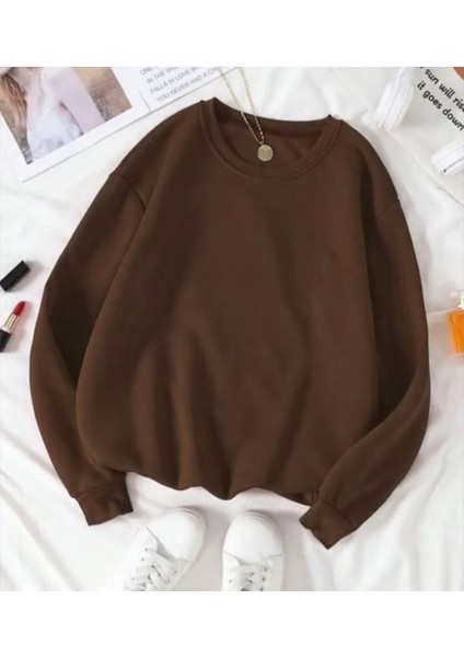 Düzkız ve Erkekuyumlukalın Sweatshirt