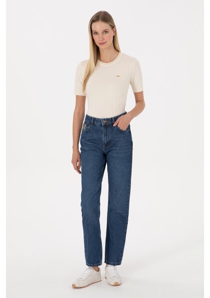 Kadın Mavi Pantolon (Jean) 50316592-DN0022