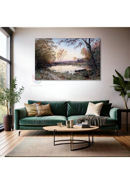 Kanvas Yatay Duvar Tablosu Kanvas Doga Manzarasi2 Ev Ofis Salon Modern Duvar Tablosu fiyatları