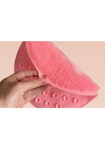 Yuvarlak Vantuzlu Banyo Sırt Kese Matı 26 Cm (4915) fırsatları