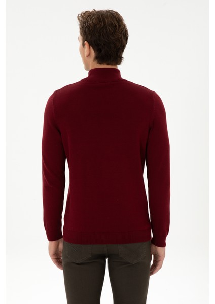 Erkek Bordo Kazak /triko 50307783-VR014 indirimleri