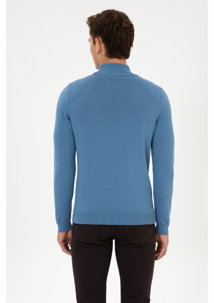 Erkek Koyu Mavi Kazak /triko 50307783-VR032 indirimleri