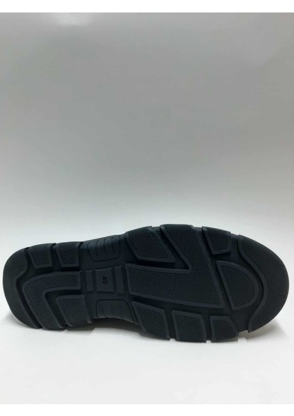 Hakiki Deri Bağcıklı Esnek Rahat Kauçuk Tabanlı Siyah Kışlık Erkek Ayakkabı C-8926008147BULL fırsatları