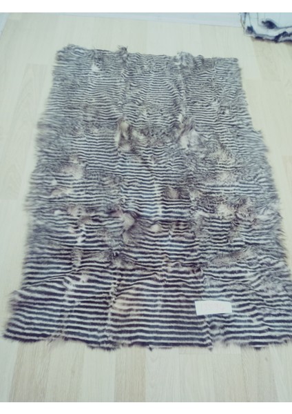 Gerçek Keçi Postundan Uzun Tüylü, Kurt Rengi Kalın Tok Duran Halı Seccade indirimleri