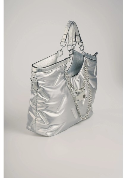 Enya Gri Cilt Omuz Çantası modelleri