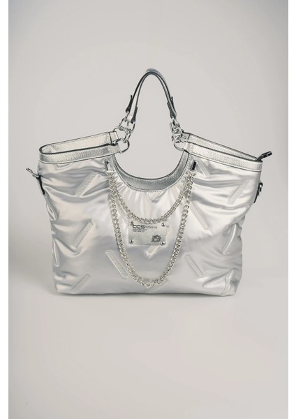 Enya Gri Cilt Omuz Çantası fırsatları