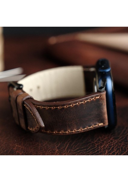 Apple Watch Elit Seri 44-45-46-49(Ultra) Uyumlu Deri Kordon modelleri