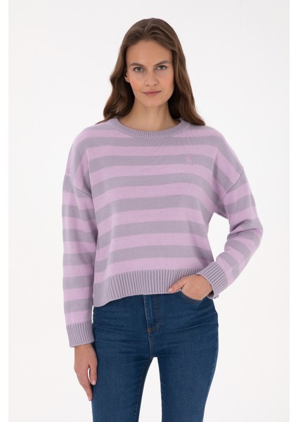 Kadın Lila Kazak /triko 50314653-VR245
