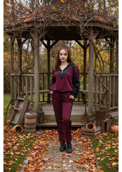 Özel Tasarım Garnili Eşofman Takımı - Premium Kalite