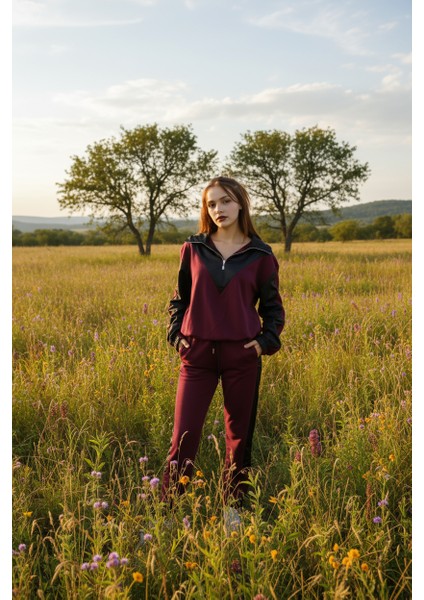 Özel Tasarım Garnili Eşofman Takımı - Premium Kalite