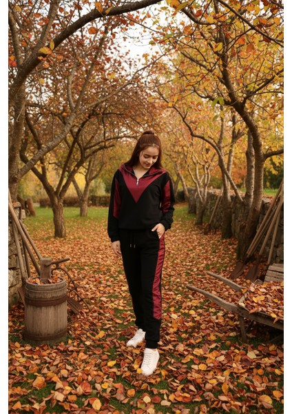 Özel Tasarım Garnili Eşofman Takımı - Premium Kalite