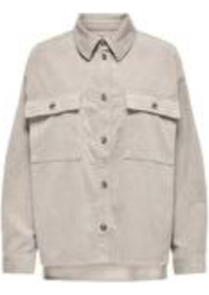 Onlmoxıe L/s Cord Slıt Shacket cc Pnt Gömlek 15325090