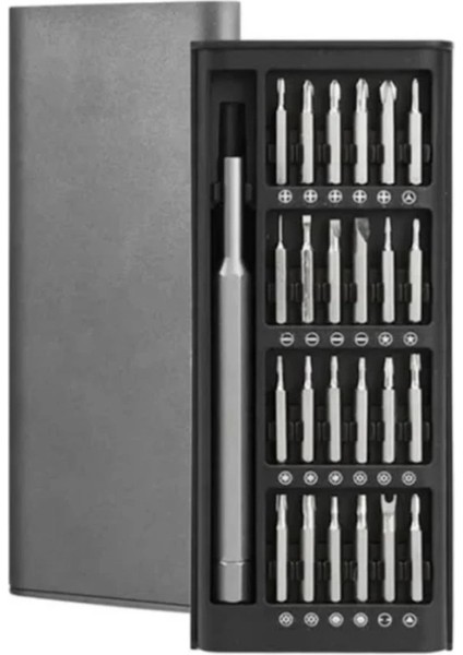 25 Parça 24 Farklı Uçlu Mıknatıslı 25 In 1 Tornavida Seti (5148)