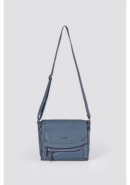 Witer Mavi Cilt Omuz Çantası