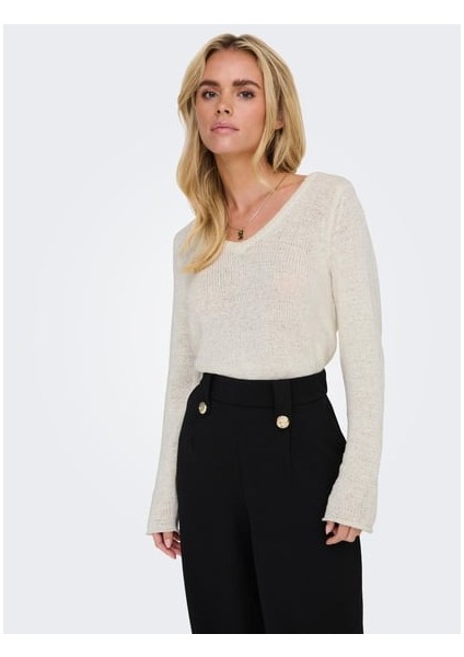 Onlgeena L/s V-Neck Knt Noos Kadın Kazak 15340862 fiyatları