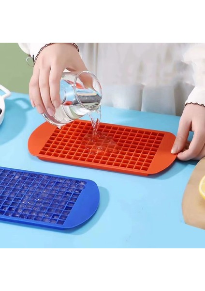 Buffer® 160'LI Mini Küp Şekilli Silikon Buzluk, Sunum Buzluk