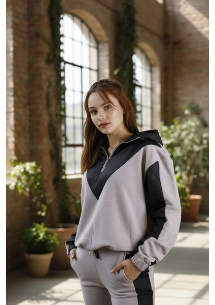 Özel Tasarım Garnili Eşofman Takımı - Premium Kalite