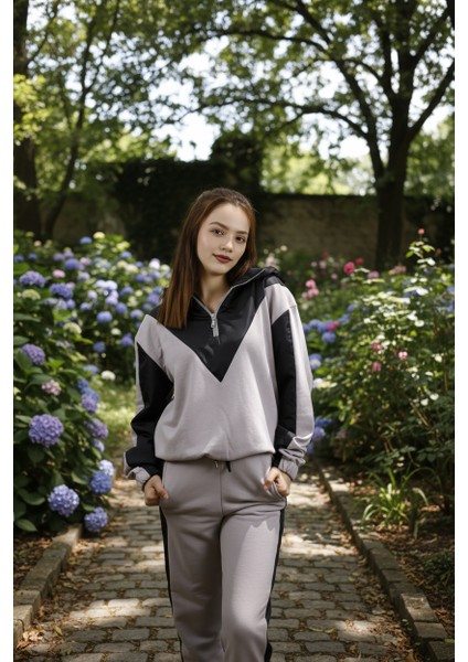 Özel Tasarım Garnili Eşofman Takımı - Premium Kalite