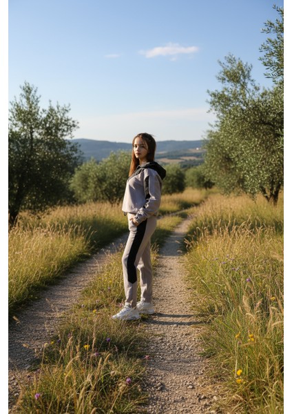 Özel Tasarım Garnili Eşofman Takımı - Premium Kalite