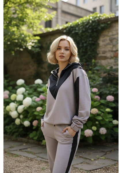 Özel Tasarım Garnili Eşofman Takımı - Premium Kalite