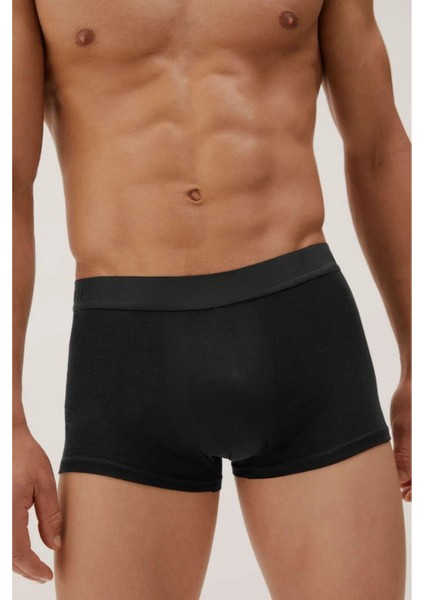 5'li Erkek Spor Boxer - Fitness Boxer - Rikralı Erkek Boxer-Toparlayıcı Erkek Boxer Siyah Boxer 5'li fırsatları