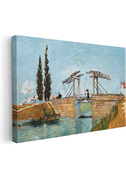 Kanvas Yatay Duvar Tablosu Kanvas Kopru Manzarasi Ev Ofis Salon Modern Duvar Tablosu