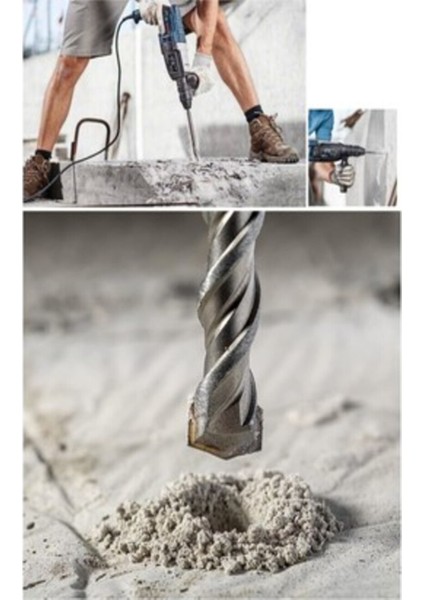 10X160 Sds Plus 2 Kanallı Duvar ve Beton Delme Matkap Ucu