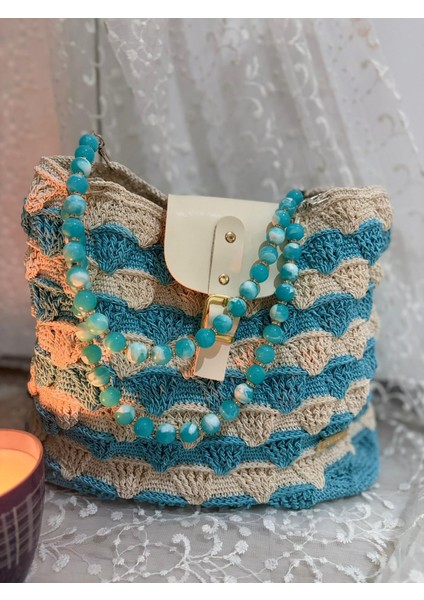 El Örgüsü Deniz Kabuğu Kol Çantası fırsatları