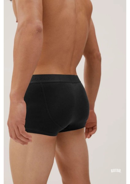 Erkek Spor Boxer - Fitness Boxer - Rikralı Erkek Boxer- Toparlayıcı Erkek Boxer Siyah Boxer modelleri