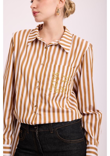 4927 Mssm Çizgili Gömlek fırsatları