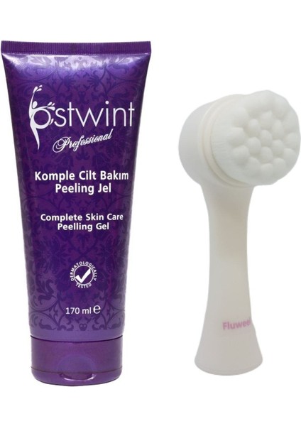 Cilt Yenileyici Peeling Jel 170 Ml&fluwel Yüz Temizleme Fırçası