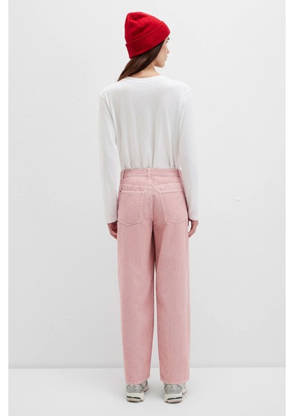 Mavi Kadın Pembe Kadife Pantolon 1011174-70971 fırsatları