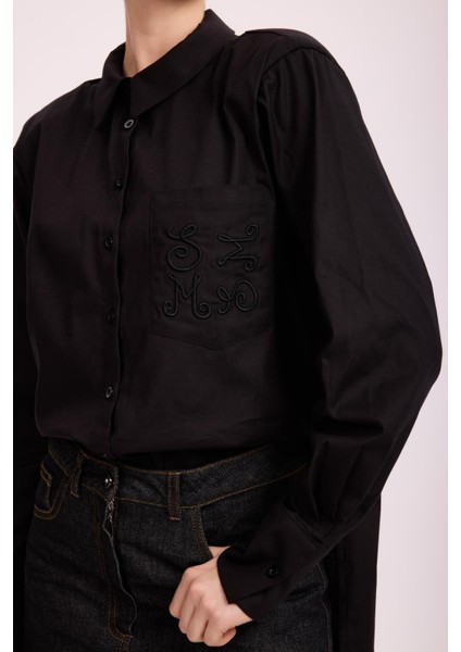 4890 MSSM Nakışlı Gömlek modelleri