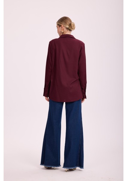 4890 MSSM Nakışlı Gömlek fırsatları